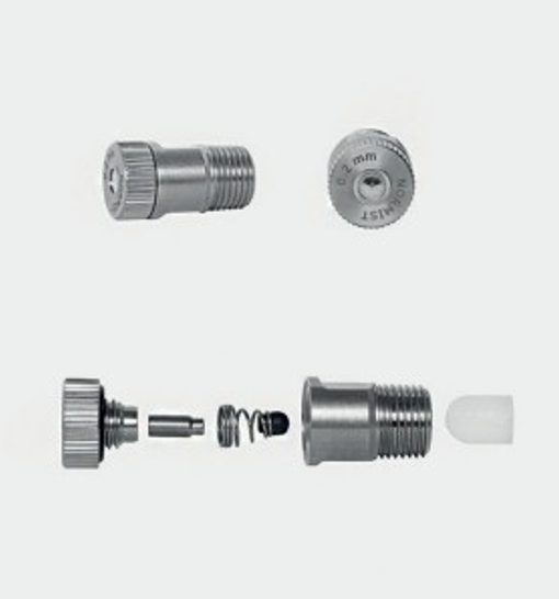 Yüksek Hassasiyetli 1/8" NPT SS303 Temizlenebilir Damla Tutuculu Sisleme Nozulu Serisi
