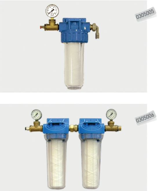 Ven 10" Tekli ve İkili Su Filtre Üniteleri (Single & Double Filter Unit)